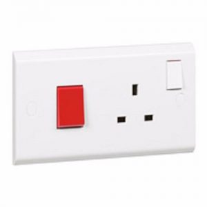 Legrand Cooker-Control-Unit-Belanko---45-A-DP-Switch-Neon-Socket-Outlet-Neon